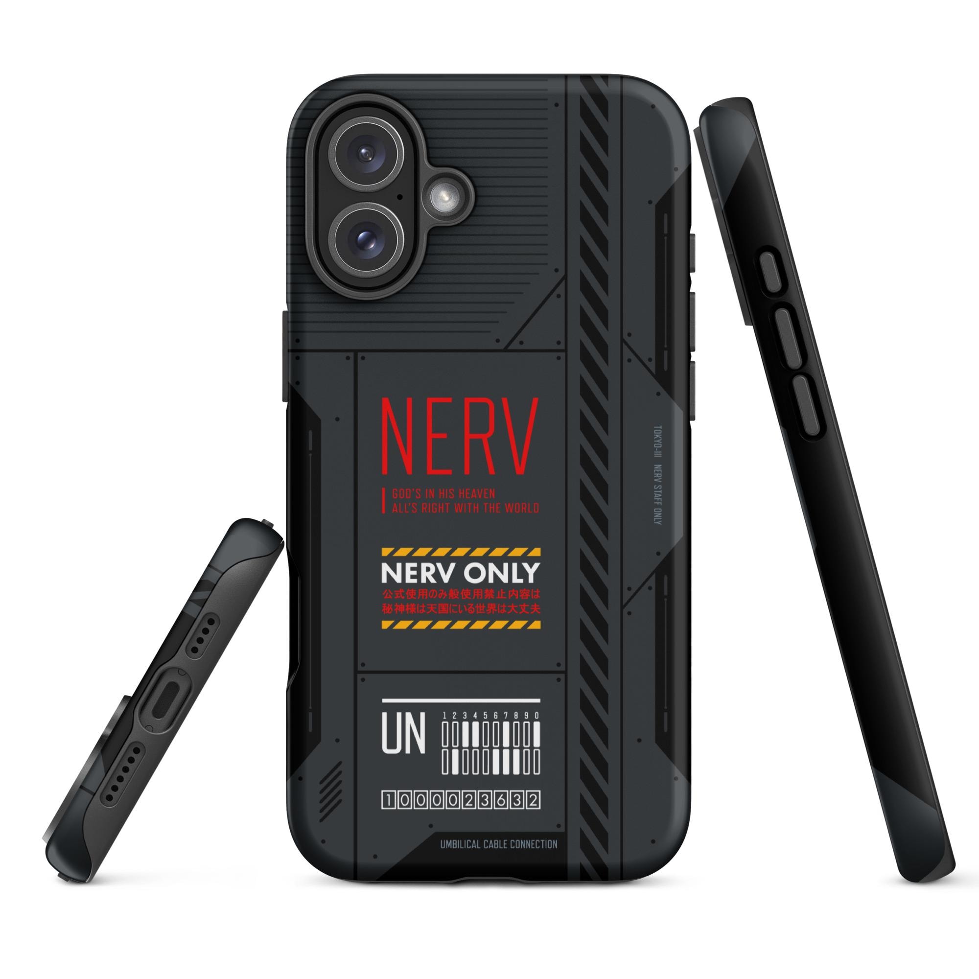 NERV HQ Evangelion Tough Case for Iphone® and Samsung Galaxy Anime