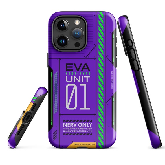 Evangelion Unit-01 Tough Case for Iphone® Anime Phone Case Shinji