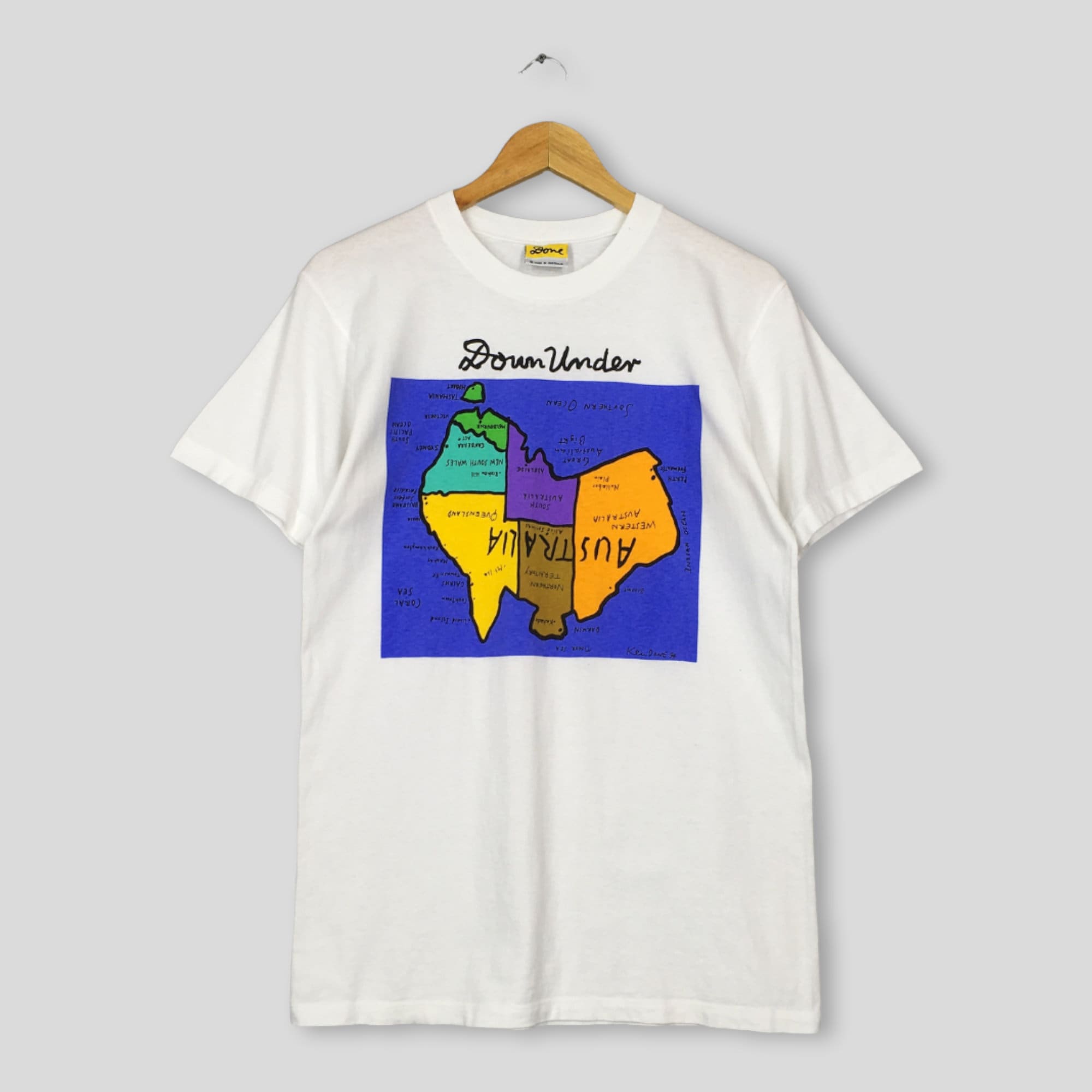 Vintage Art Ken Done Classics Australia Tshirt Small Size - Etsy