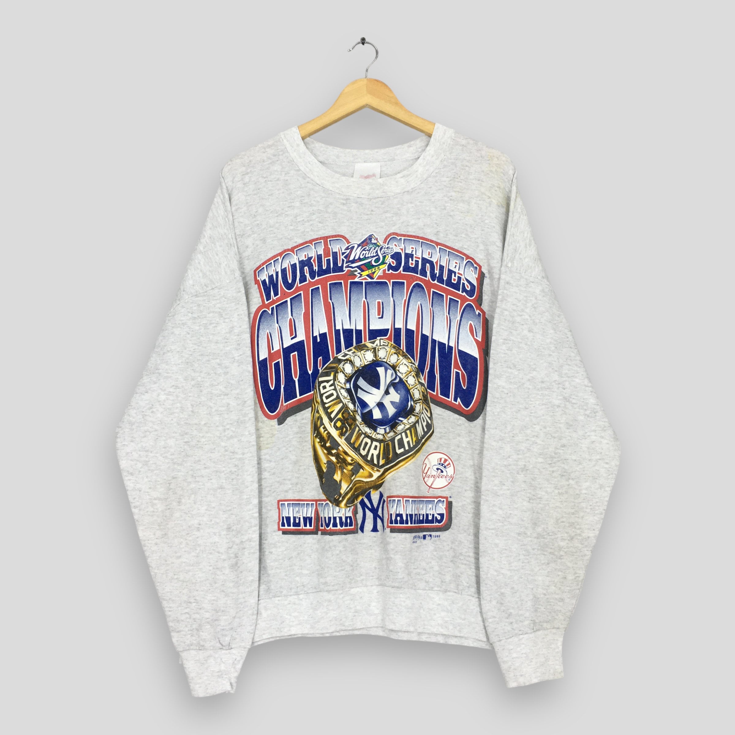 Vintage 90s New York Yankees MLB Boxy Sweatshirt Xxlarge New Vintage 90s New York Yankees MLB Boxy Sweatshirt Xxlarge New