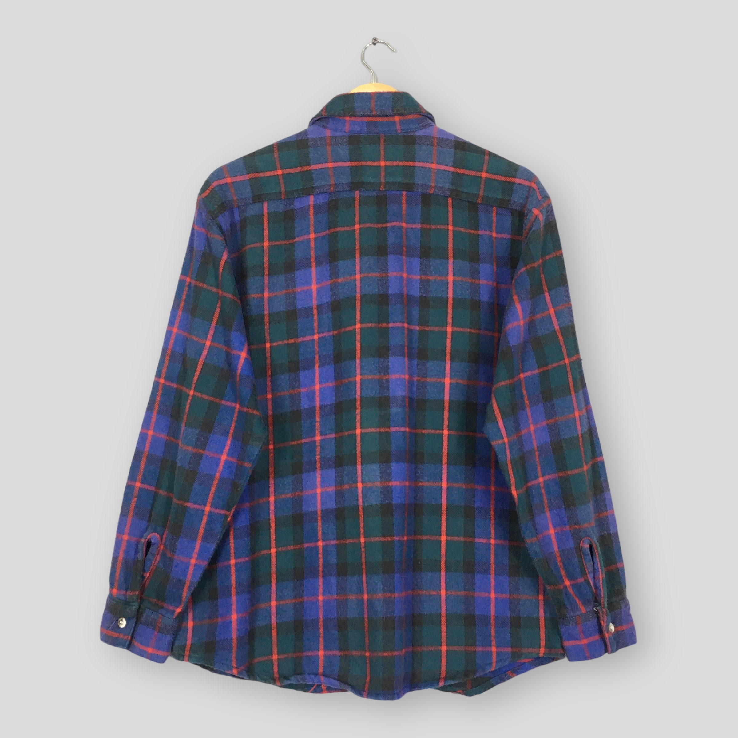Vintage Levi's Alaska Checkered Flannel Shirt Large Levis Outdoor