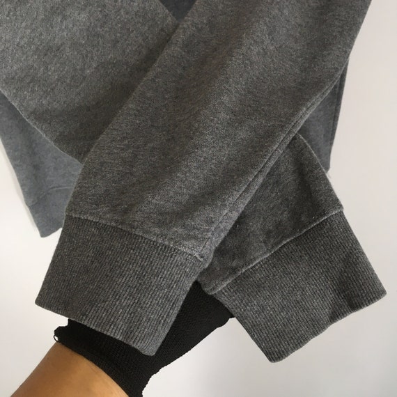 Vintage Y2K Dickies Gray Sweatshirt Medium Dickie… - image 5