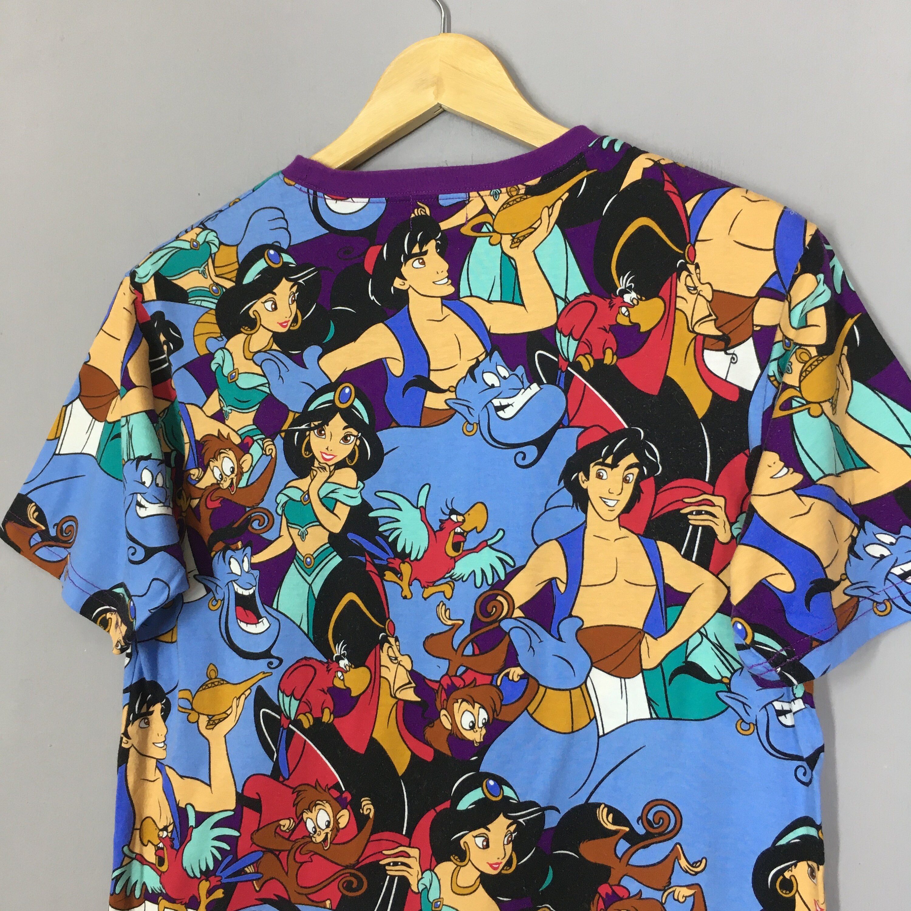 90s Disney アラジン ジャスミン tシャツ usa製 y2k
