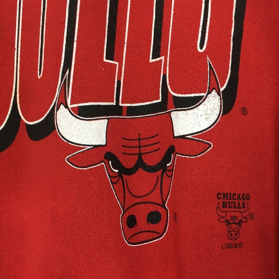 Vintage 1990s Chicago Bulls NBA Sweatshirt Large … - image 3