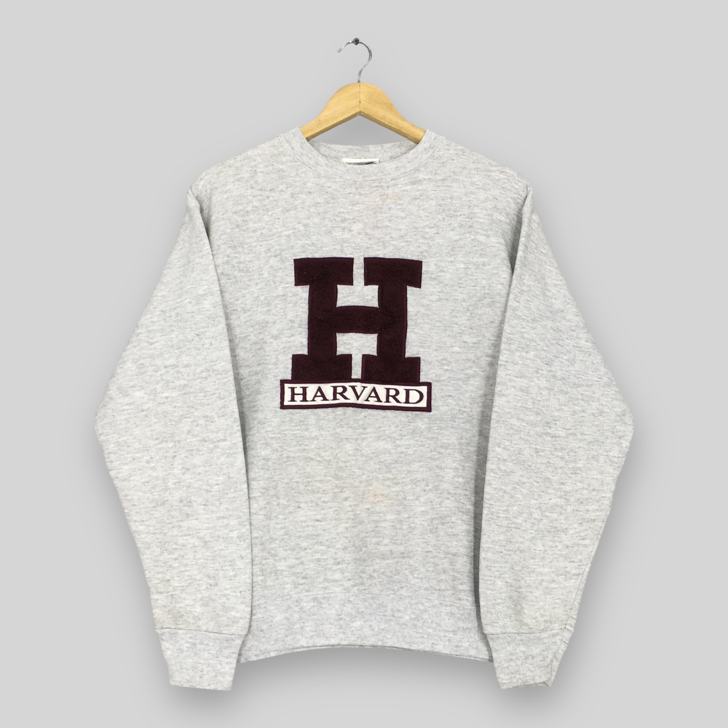 Gray harvard sweatshirt online