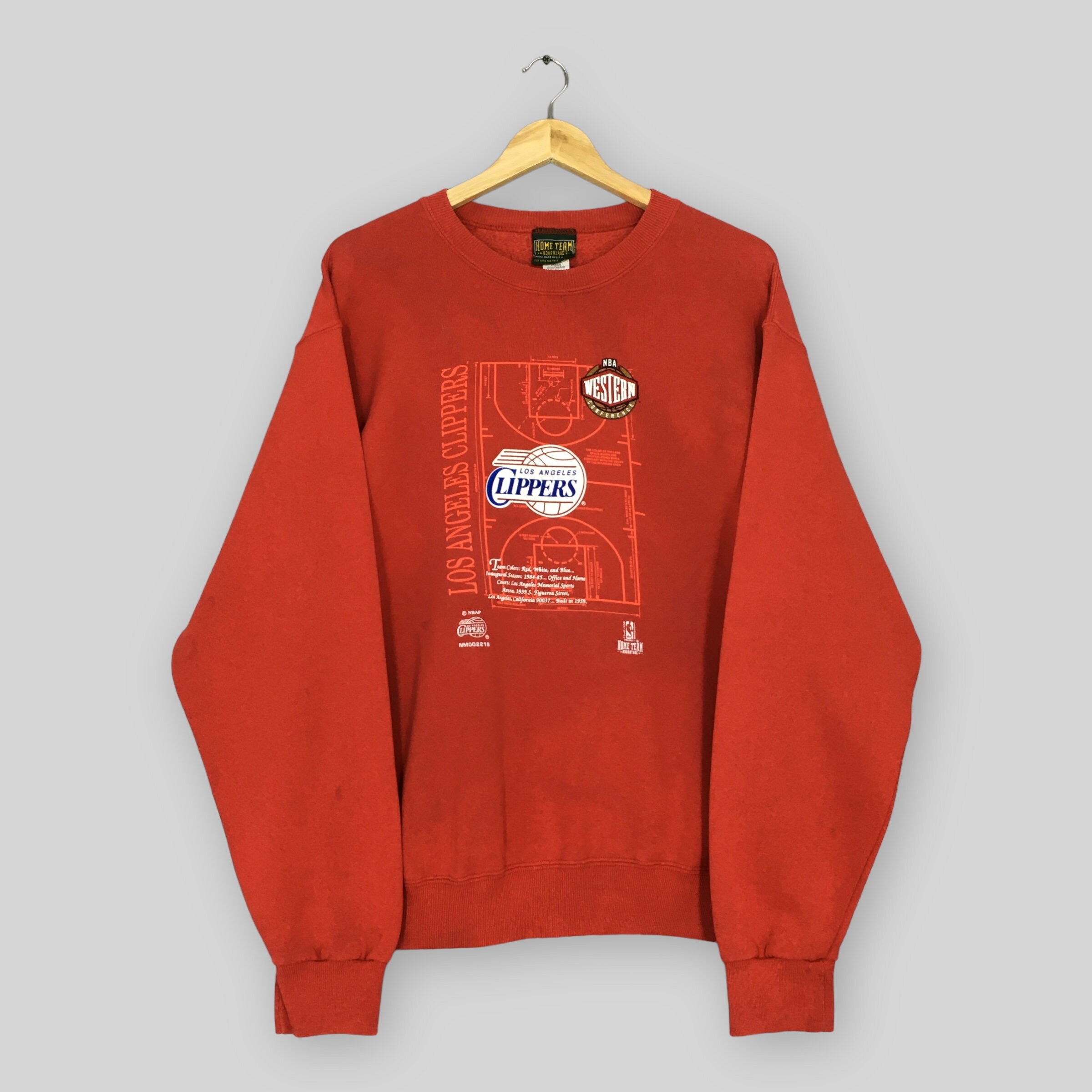 Vintage Los Angeles Clippers NBA Sweatshirt XLarge Los Angeles  