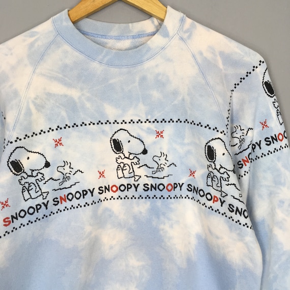 Vintage Snoopy Joe Cole Tie Dye Sweatshirt Small … - image 2