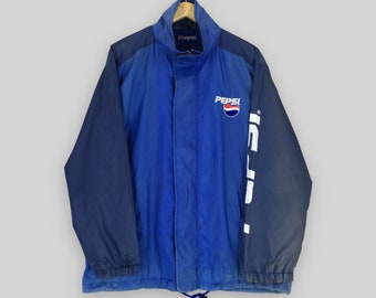 希少品　PEPSI ペプシ　コーラ　レーシングジャケット　Lサイズ PEPSI JH DESIGN レーシングジャケット ストリート ペプシ ブルー