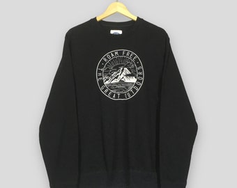 Vintage Y2K Old Navy Marca Deletrear Sudadera Grande Old Navy
