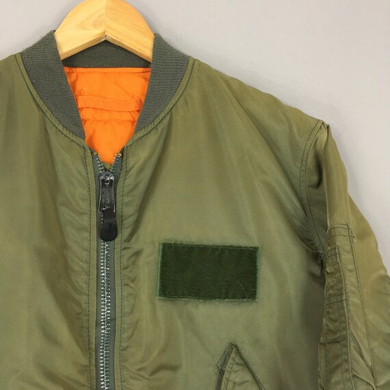 ジャケット・アウター 90s ALPHA INDUSTRIES MA-1 US.AIR FORCE Vintage 90s Alpha Industries MA-1 Bomber Flight Jacket Small