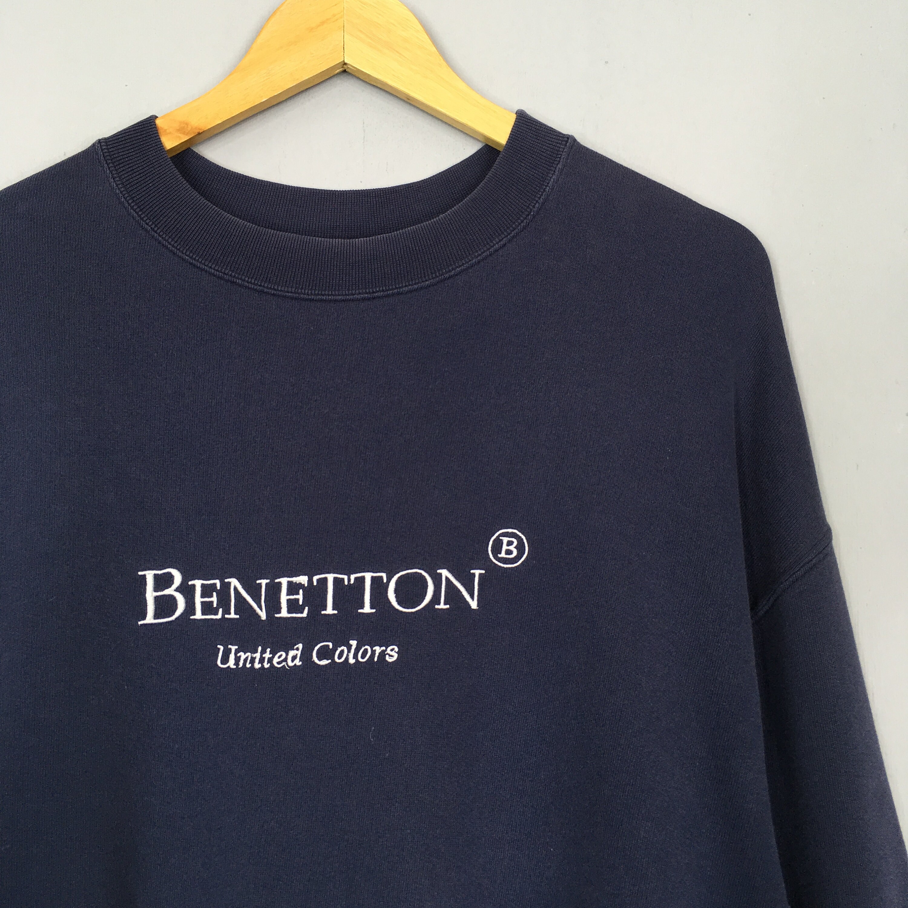 Vintage United Colors of Benetton Sweatshirt Large United Colors ...