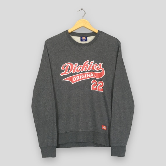 Vintage Y2K Dickies Gray Sweatshirt Medium Dickie… - image 1