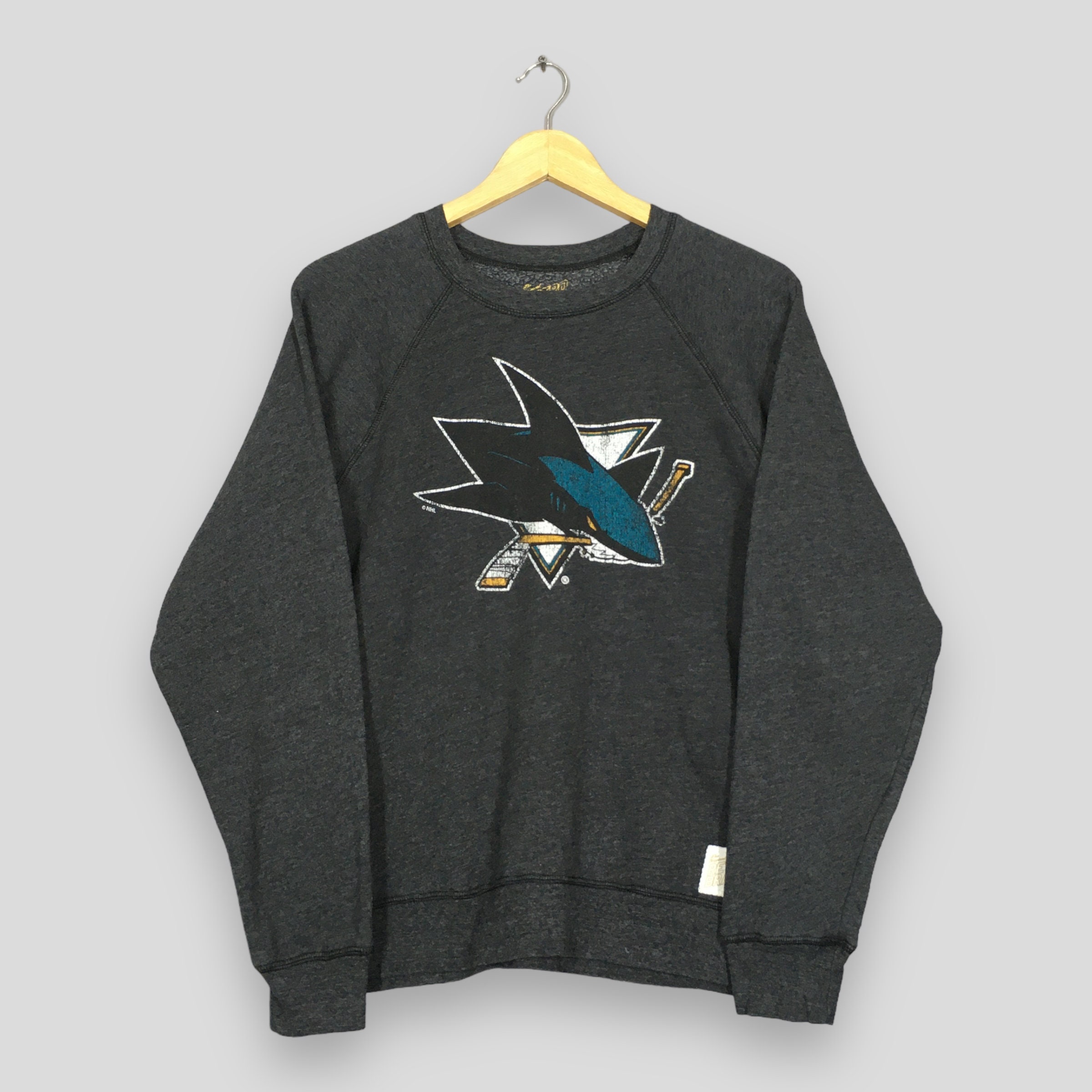 San Jose Sharks NHL Ombre long sleeve T-Shirt- Large – The Vintage Store