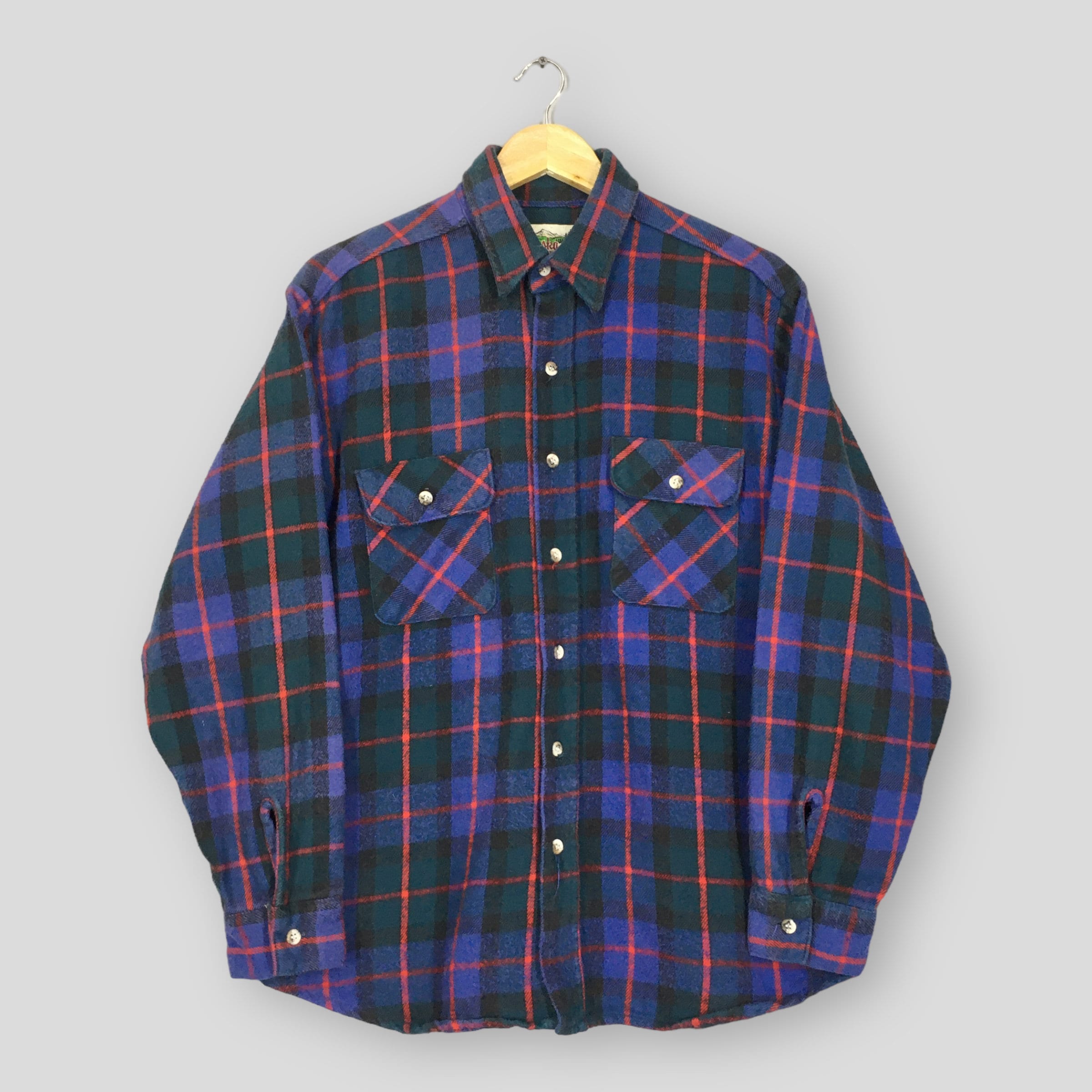 Vintage Levi s Alaska Checkered Flannel Shirt Large Levis Outdoor