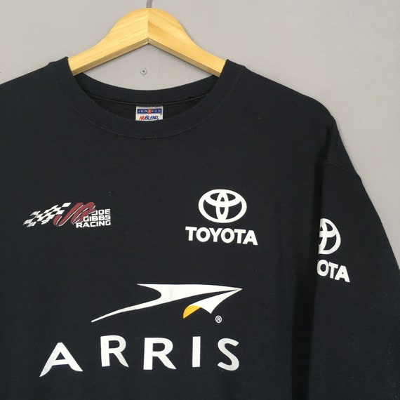 Vintage Toyota Joe Gibbs Racing Sweatshirt Large … - image 2