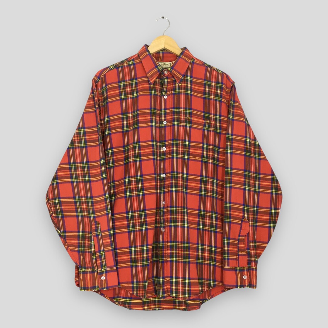 Vintage L.L. Bean Checked Shirt - M