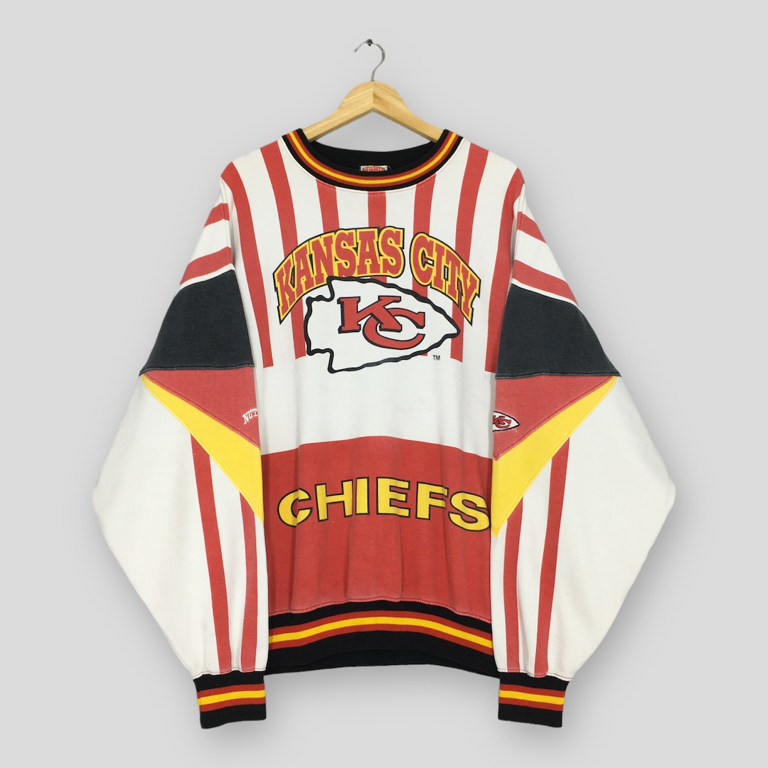 Vintage Kansas City Chiefs NFL Boxy Sweatshirt Large Kansas Etsy vintage-kansas-city-chiefs-nfl-boxy-sweatshirt-large-kansas-etsy