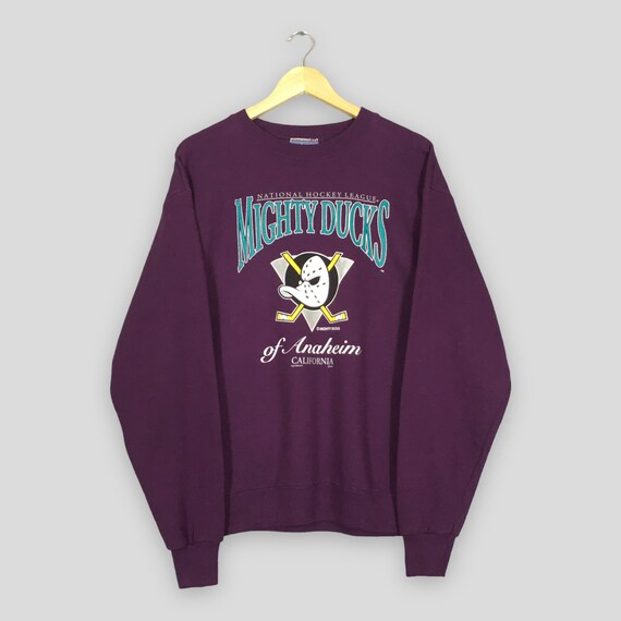 Vintage 90s Anaheim Mighty Ducks Nhl Sweatshirt Xlarge Mighty - Etsy UK