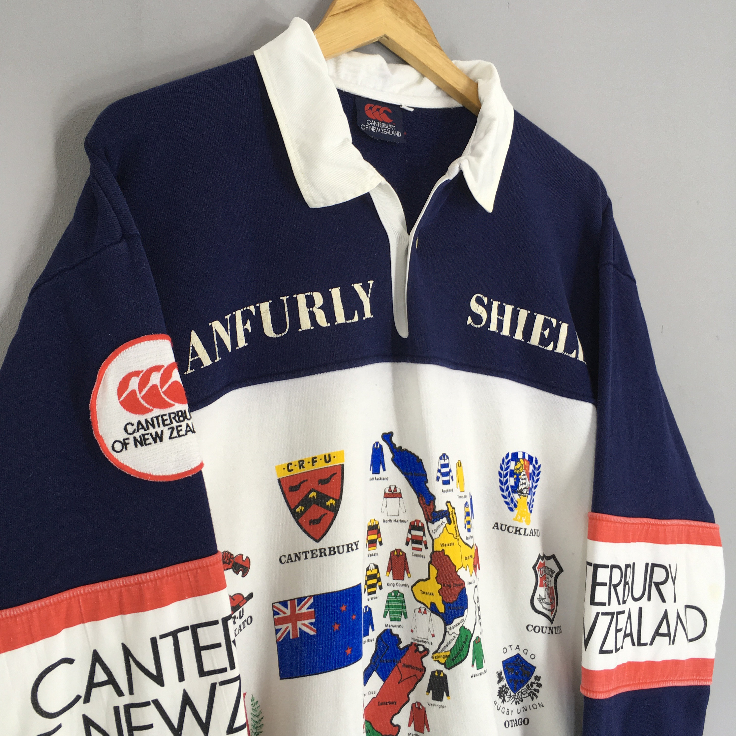 Vintage 90s Canterbury New Zealand Rugby Sweater Medium Vintage 90s Canterbury New Zealand Rugby Sweater Medium