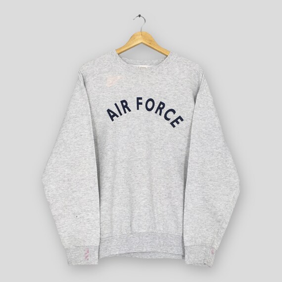 Vintage Distressed United States Air Force Sweatshirt Medium Air 