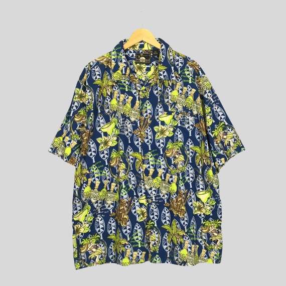 Vintage Jimmy Buffett Margaritaville Hawaiian Shirt X… - Gem