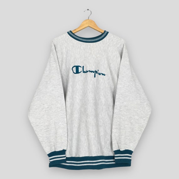 Champion embroidered sweater xl hot sale
