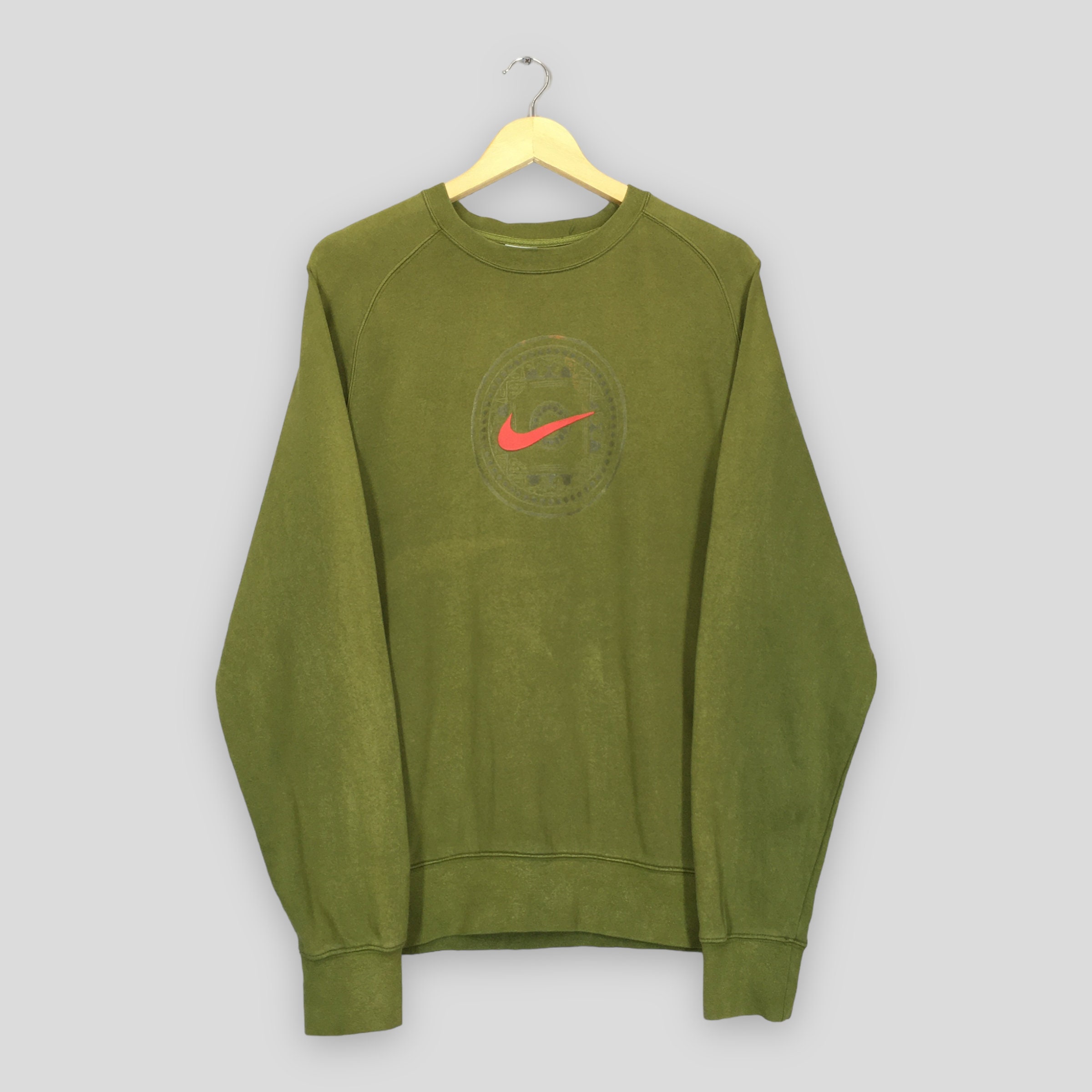 nike vintage sweatshirt green