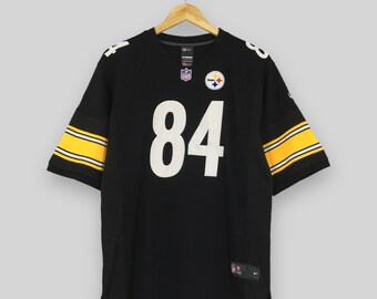 Pittsburgh Steelers Antonio Brown 84 Stitched NFL Nike on Field Jersey Large Etsy