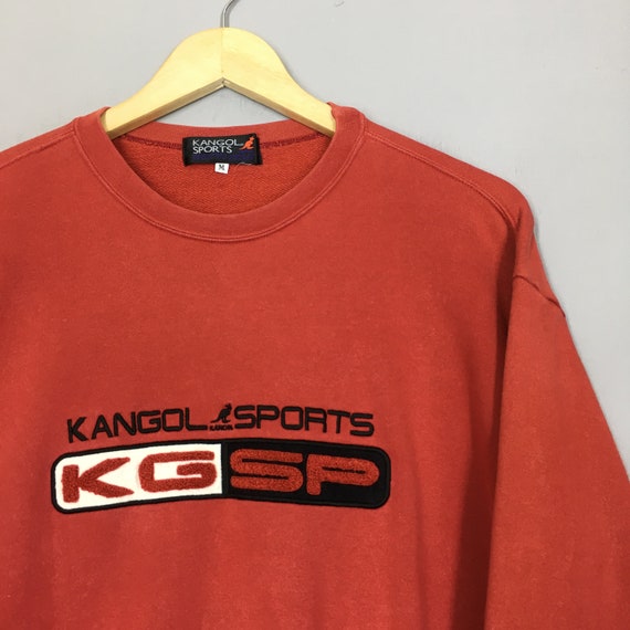 Vintage Kangol Sports Red Sweatshirt Medium 90s K… - image 2