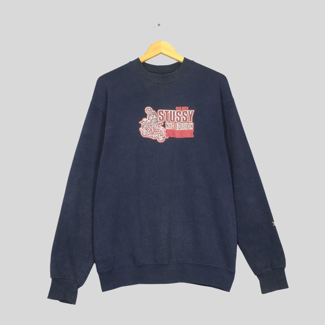 Vintage Stussy Usa NYC Edition Sarcastic Sweatshirt Medium Stussy ...