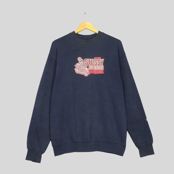 Vintage Stussy Usa NYC Edition Sarcastic Sweatshirt Medium - Etsy