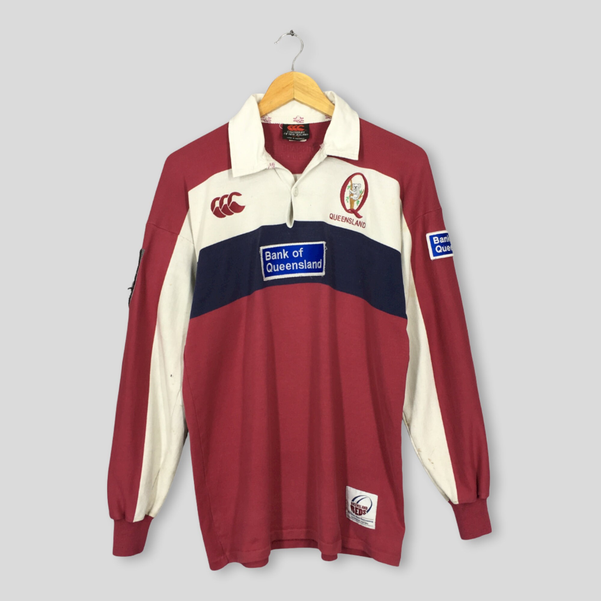 2001 Queensland Reds Rugby Union Shirt Medium