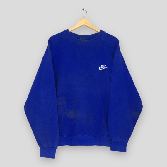 Nike swoosh sweatshirt blue 2025