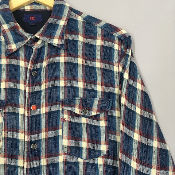 Vintage 45RPM Studio Japan Flannel Shirt Medium 9… - image 2