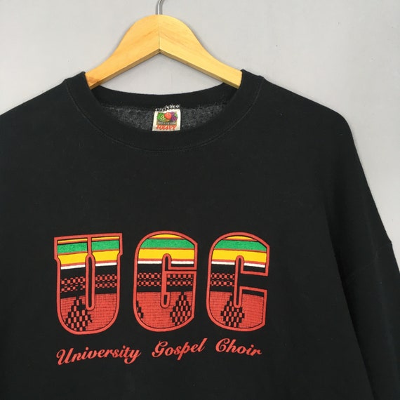 Vintage 90s University Gospel Choir Sweatshirt XX… - image 2