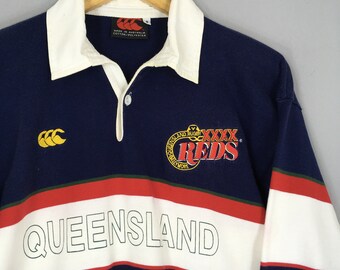 RARE Vintage Canterbury Queensland Reds Australia Rugby RARE Vintage Canterbury Queensland Reds Australia Rugby