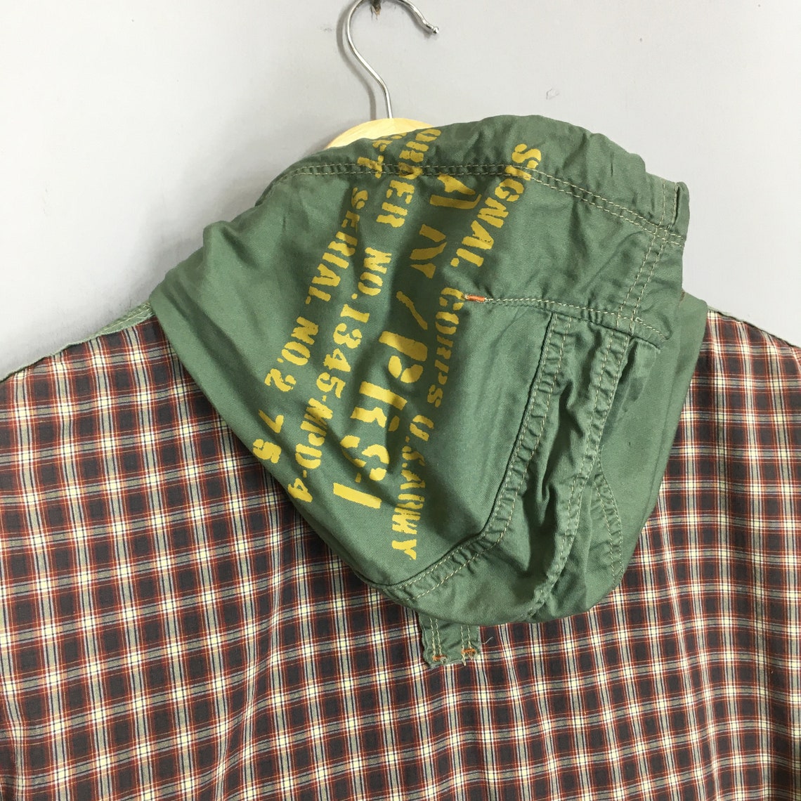 Vintage Avirex A75 Multipocket Zipper Shirt Hoodie Xlarge Avirex Us