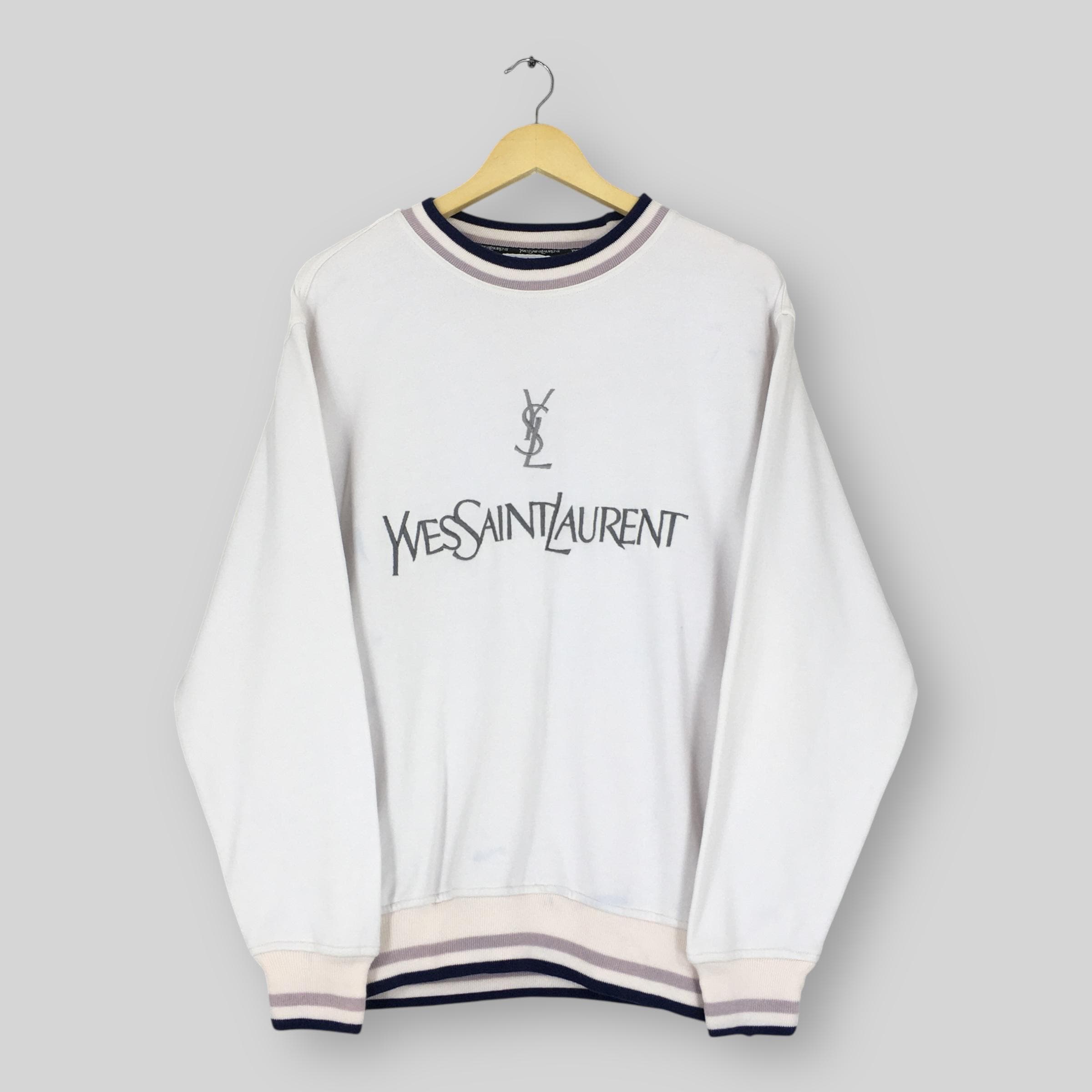 Ysl Vintage Sweater - Etsy Ysl Vintage Sweater - Etsy