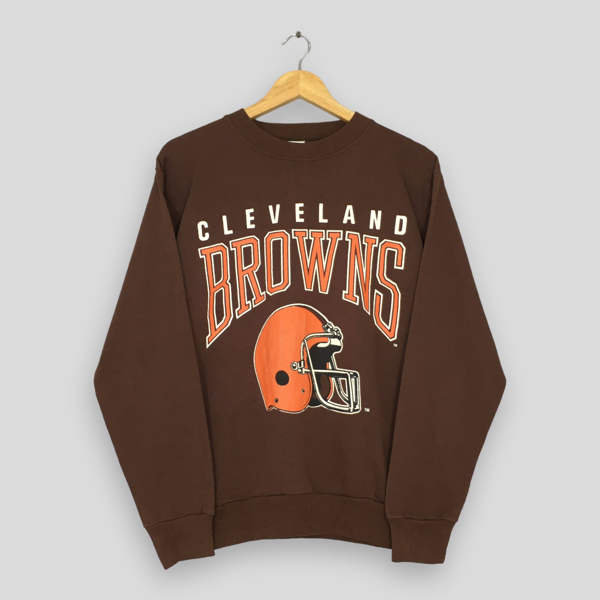 Vintage sales browns crewneck