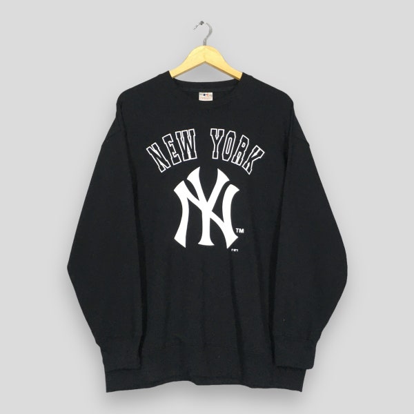Vintage Y2K New York Yankees Mlb Sweatshirt XLarge NY Yankees World Series Champions Sweater New York Yankees Baseball Crewneck Size XL