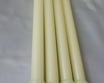 Pure natural beeswax 10 inch colonial natural yellow beeswax or white beeswax