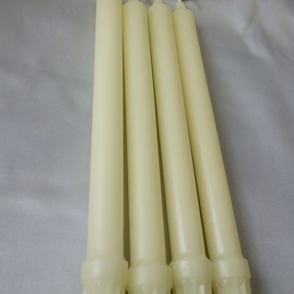 Pure natural beeswax 10 inch colonial natural yellow beeswax or white beeswax