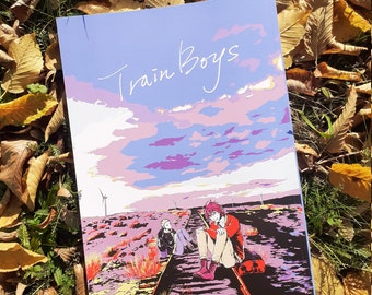 Train Boys Adventure & Yaoi Manga of riding freight trains (Digital Version)