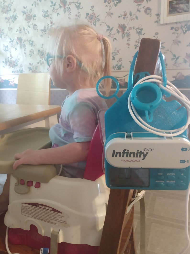 Tubie Hang Gtube Feeding Pump Hanger Etsy