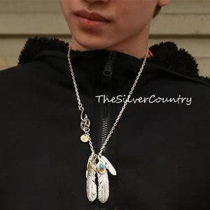 John mayer feather necklace discount