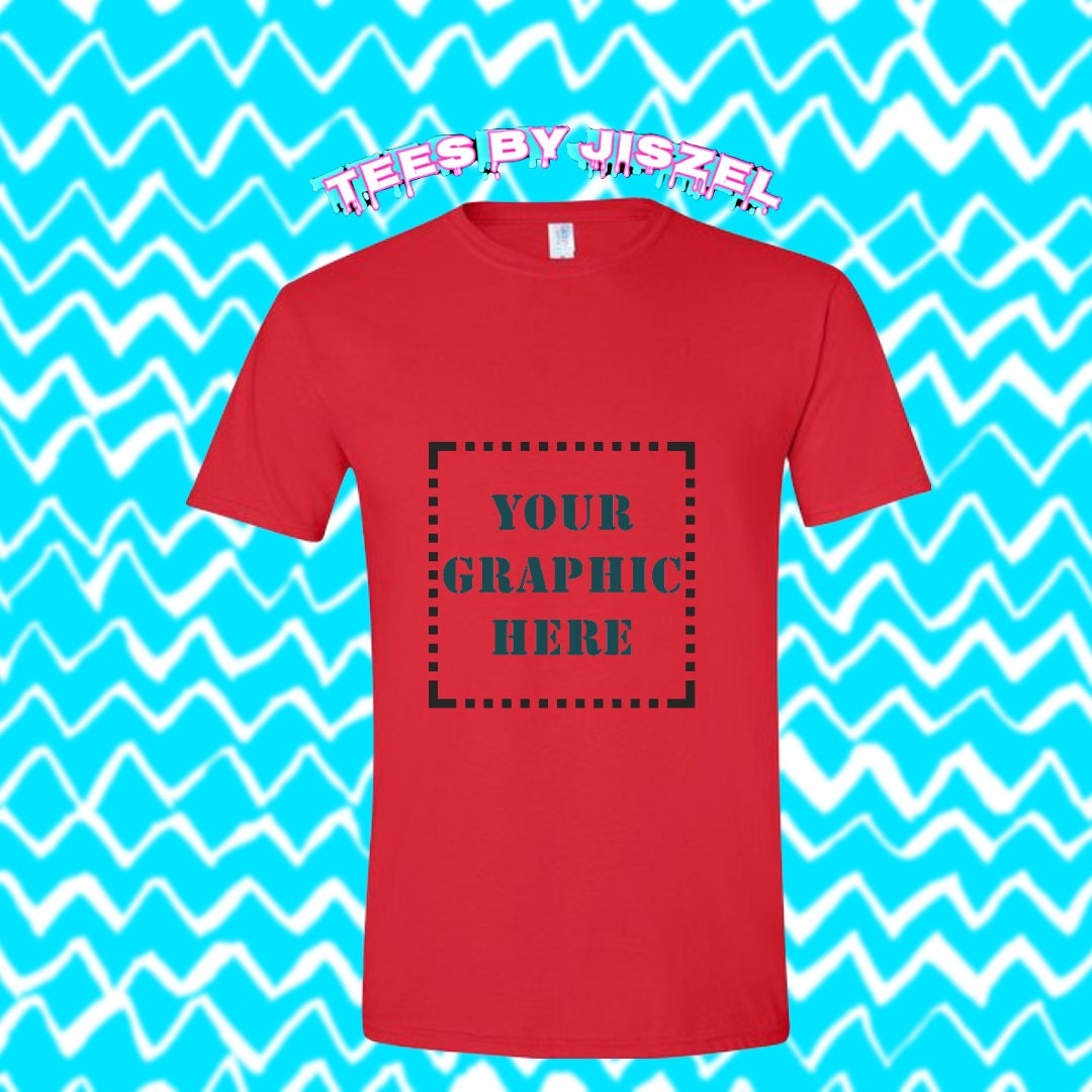 Custom Graphic Tshirt Unisex Men Women Graphic Tees 100 Etsy