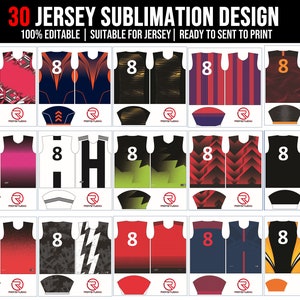 Custom Printed Sports Jersey Sublimated Apparel for Football - Simple Green  Pattern