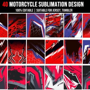 Jersey Background Sublimation Pattern, Editable Design Background Sublimation, Motorcycle jersey design, Sports, Basketball Digital pattern