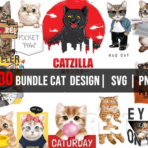 T-shirt designs bundle , cat design bundle, bear design bundle , streetwear design bundle , bikers design , rock bands t-shirts , cute shirt