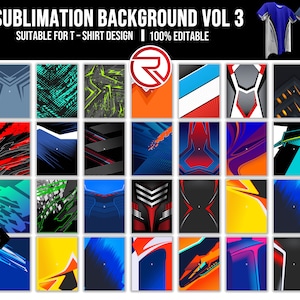 Jersey Design Background Sublimation  Vol 3